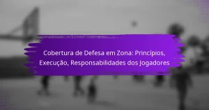 Cobertura de Defesa em Zona: Princípios, Execução, Responsabilidades dos Jogadores